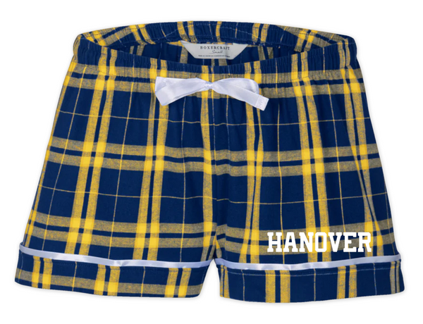 Ladies Plaid Lounge Shorts