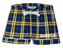 Ladies Plaid Lounge Shorts
