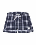 Ladies Plaid Lounge Shorts