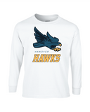 Long-Sleeve - Cotton - White - Adult/Youth